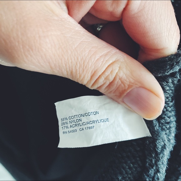 Gap Oversized Waterfall Open Front Knit Sweater - Picture 7 of 8